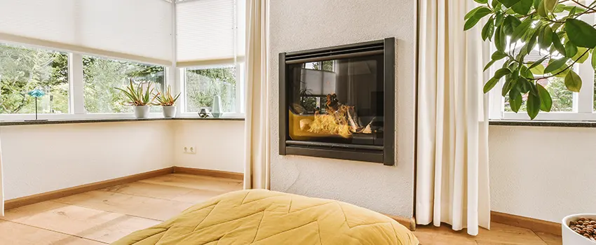Residential Fireplace Ceramic Glass Installation in Burien, WA