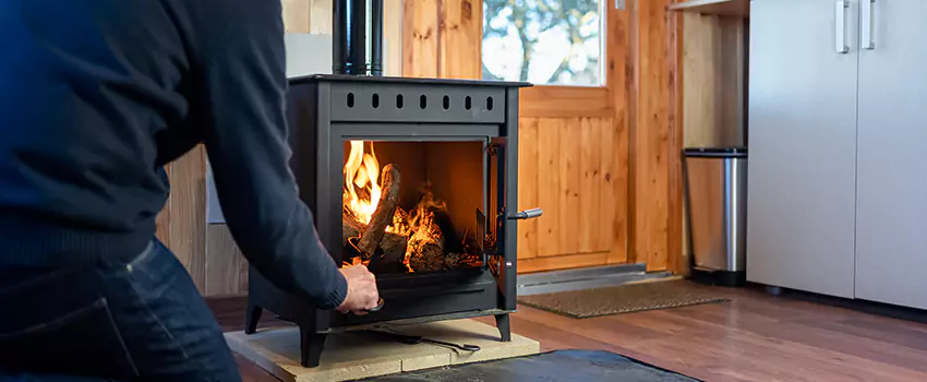 Open Hearth Wood Fireplace Installation in Burien, WA