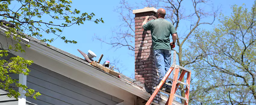Vinyl and PVC Chimney Flashing Installation in Burien, WA