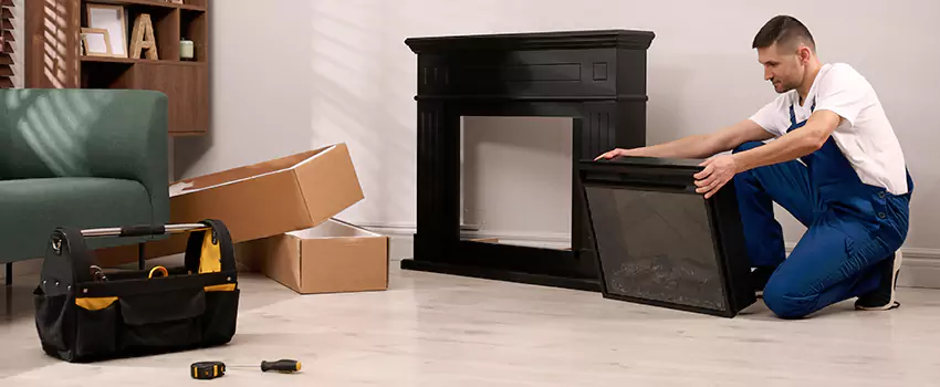 Old Rusted Metal Fireplace Repair And Replacement in Burien, WA